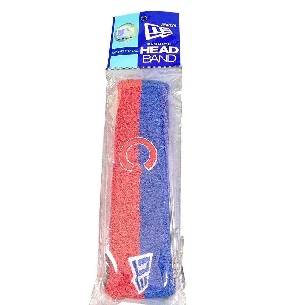 New Era Chicago Cubs Headband MLB Authentic Merchandise Red/Blue